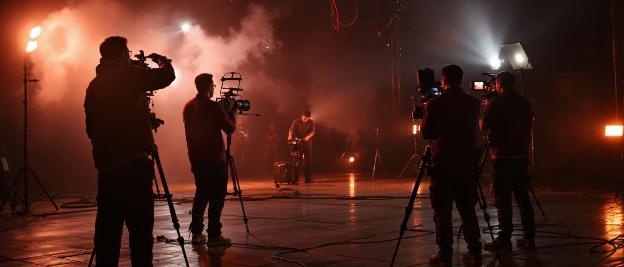 芒果视频拍摄现场